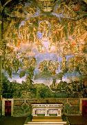 Michelangelo Buonarroti Last Judgment oil on canvas